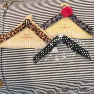 🌺SOLD- Switchflop straps lot of 3 - never used